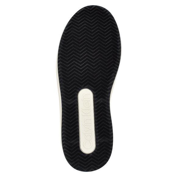 Calvin Klein Men's Blayne Casual Lace-Up White, Green, and Black Sneakers - Picture 7 of 15